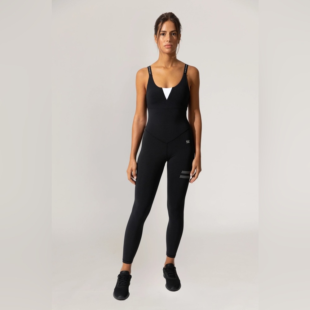 Topissima Olivia Classic Black Jumpsuit Size S